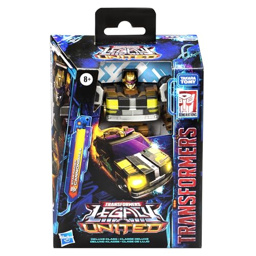 Transformers Legacy United Star Raider Cannonball – 5.5-Inch Action Figure with 14-Step Conversion