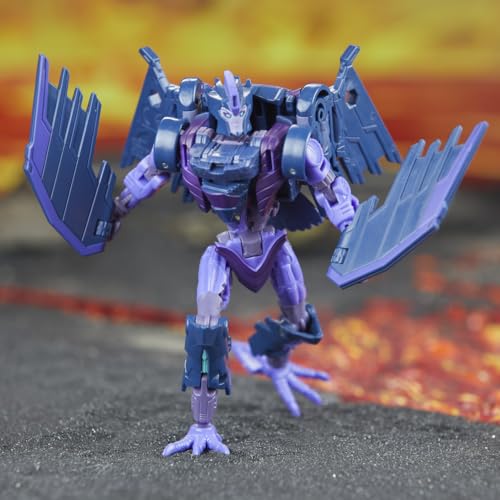 Transformers Legacy United Star Raider Filch – 5.5-Inch Robot-to-Bird Figure (21 Steps)