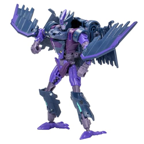 Transformers Legacy United Star Raider Filch – 5.5-Inch Robot-to-Bird Figure (21 Steps)
