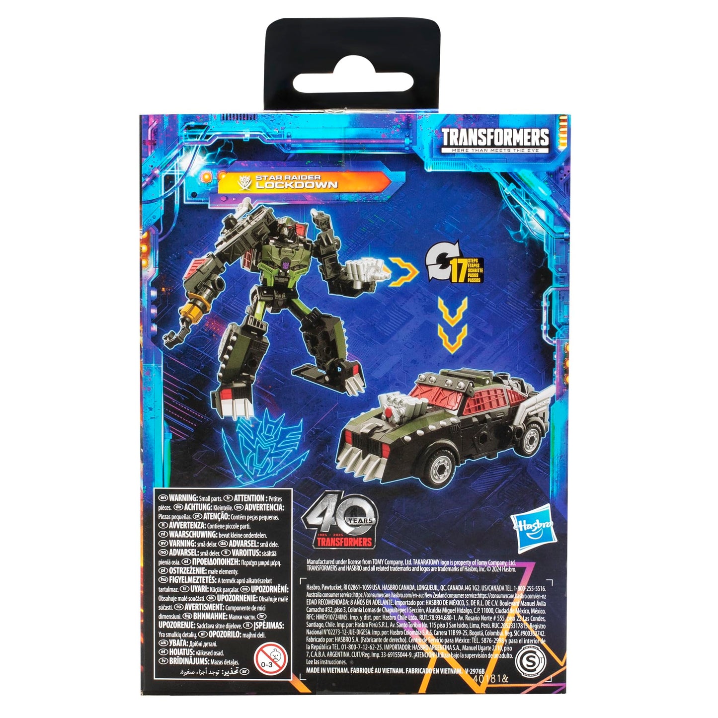 Transformers Generations Legacy United Deluxe Star Raider Lockdown – 5.5-Inch Figure