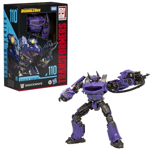 Transformers Studio Series Voyager Bumblebee 110 Shockwave – 6.5-Inch Converting Action Figure