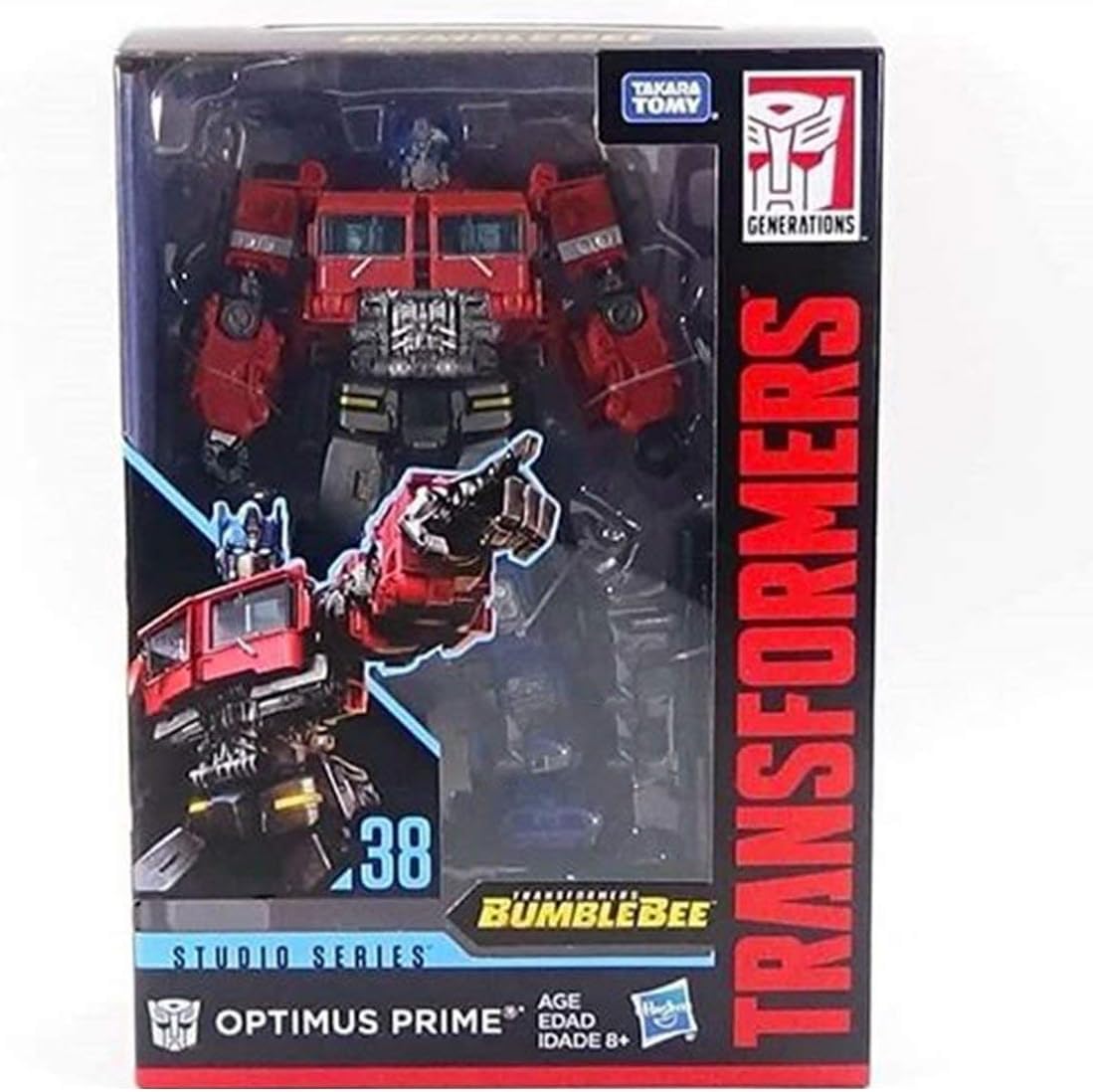 Transformers Studio Series 38 Voyager Class Bumblebee Optimus Prime Action Figure – 6.5-inch, Ages 8+