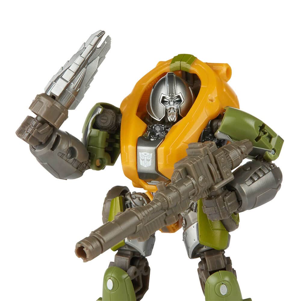 Transformers Studio Series 80 Deluxe Brawn Action Figure – 4.5-Inch, Bumblebee-Inspired