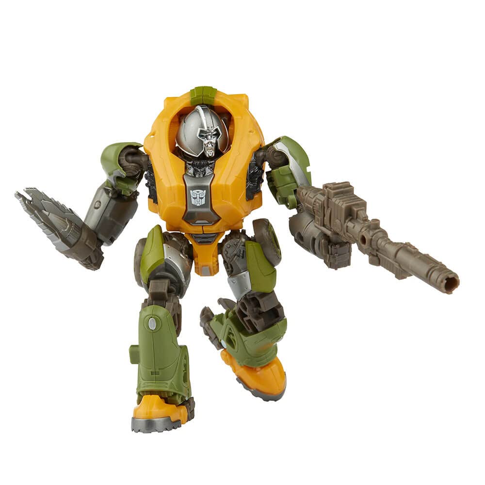Transformers Studio Series 80 Deluxe Brawn Action Figure – 4.5-Inch, Bumblebee-Inspired