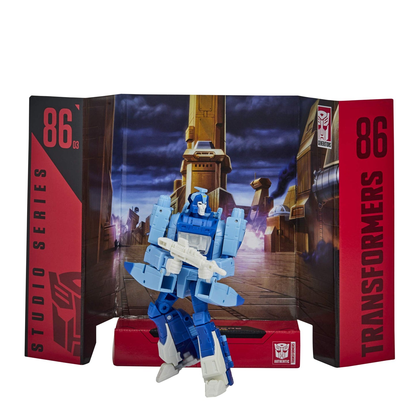 Transformers Studio Series 86-03 Blurr Deluxe Figure – 4.5-Inch, The Movie (1986)