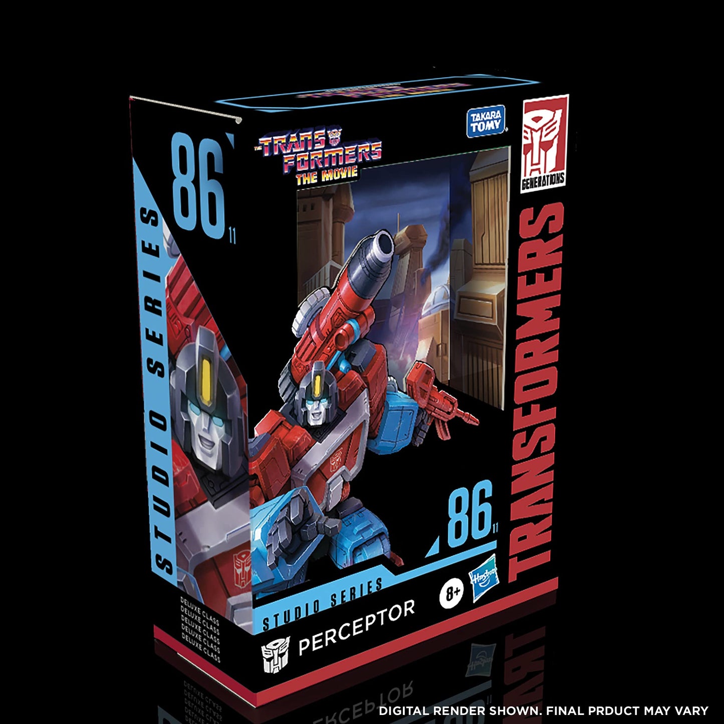 Transformers Studio Series 86-11 Deluxe Perceptor – 4.5-Inch Movie Action Figure