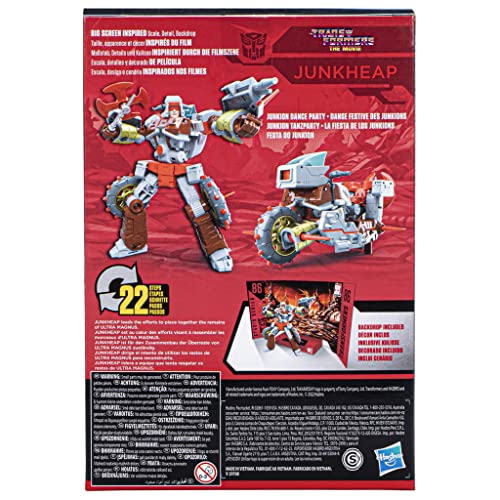Transformers Studio Series 86-14 Junkheap Voyager 6.5-Inch Action Figure – The Movie 1986