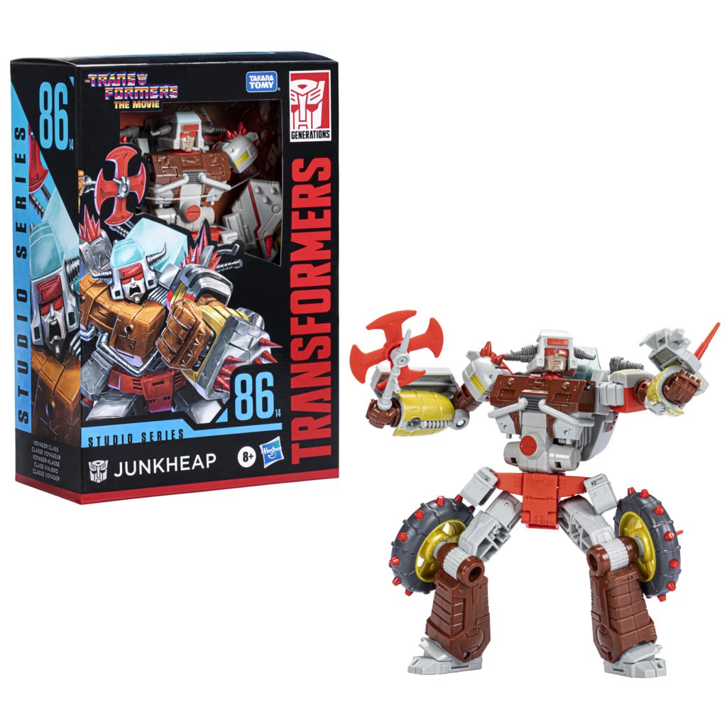 Transformers Studio Series 86-14 Junkheap Voyager 6.5-Inch Action Figure – The Movie 1986