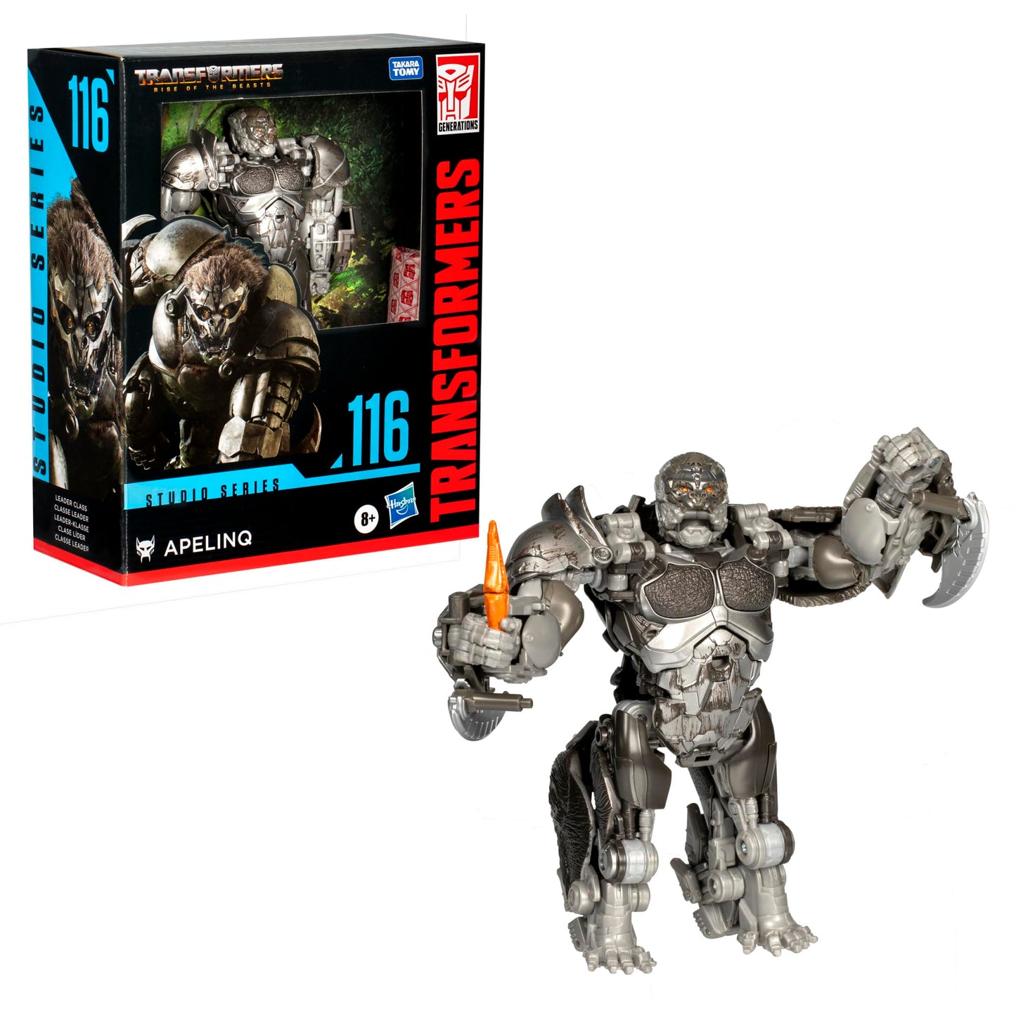 Transformers Studio Series Leader Class Apelinq – 8.5-Inch Rise of the Beasts Action Figure