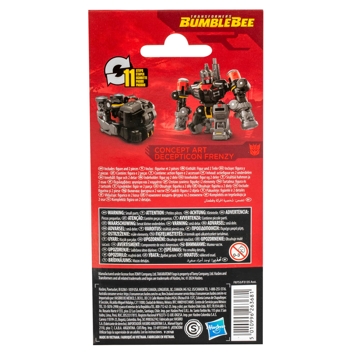 Transformers Studio Series Core Class Concept Art Frenzy – 3.5-inch Converting Action Figure