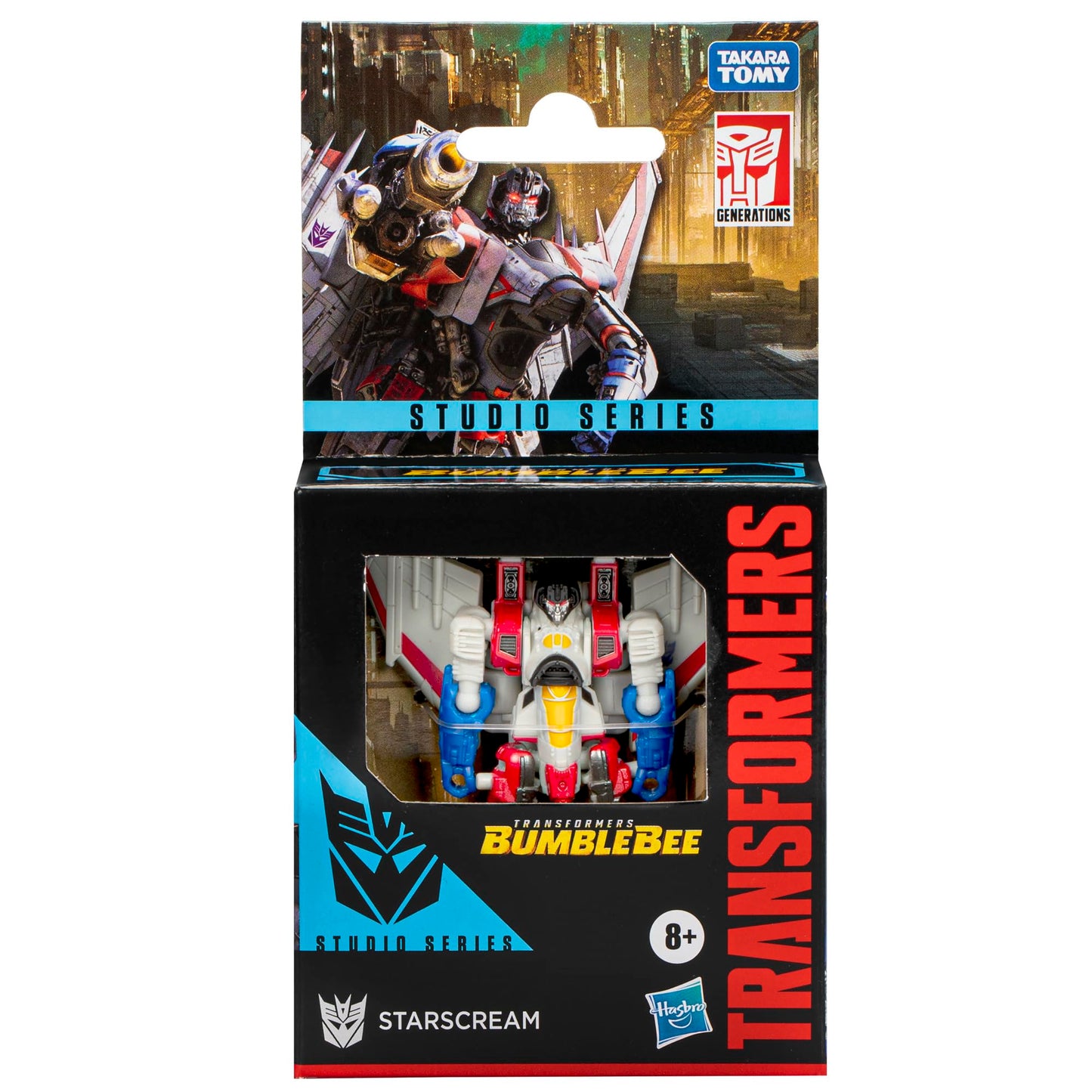 Transformers Studio Series Core Class Starscream – 3.5-Inch Converting Action Figure (Bumblebee)