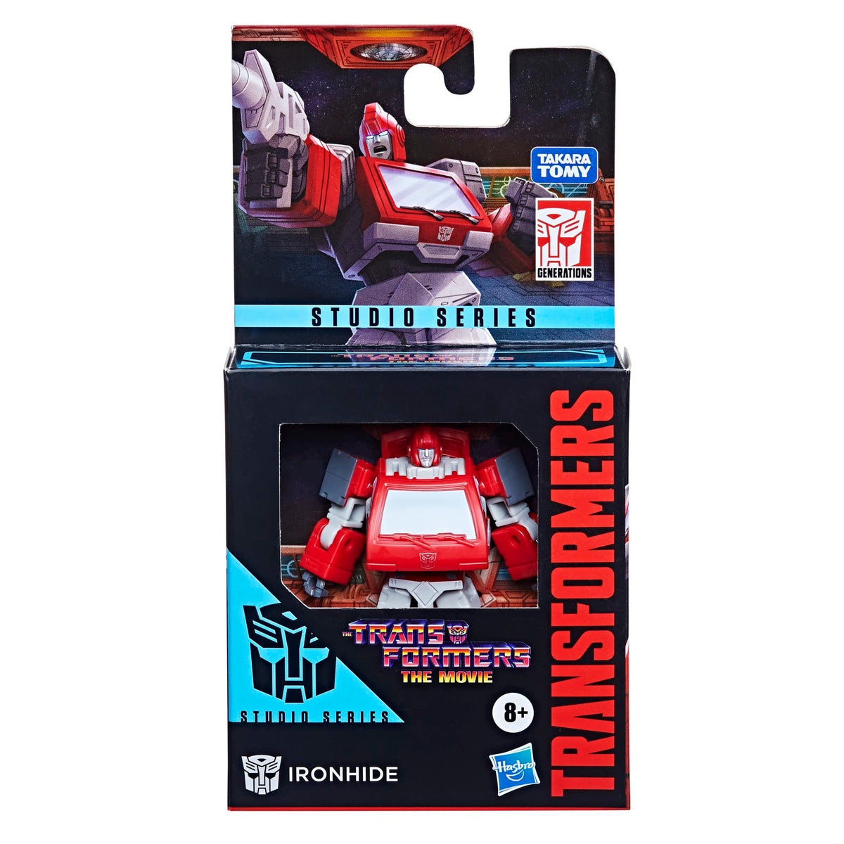 Transformers Studio Series Core Ironhide Toy – 3.5-Inch Action Figure with 2 Blasters | Movie-Inspired Collectible