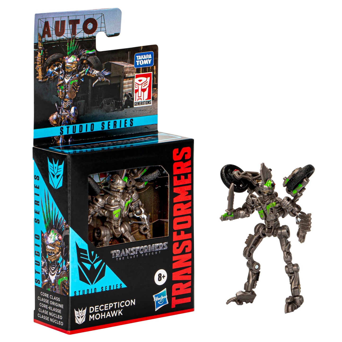 Transformers Studio Series Core Mohawk Figure (3.5-Inch) – Decepticon Mohawk from The Last Knight