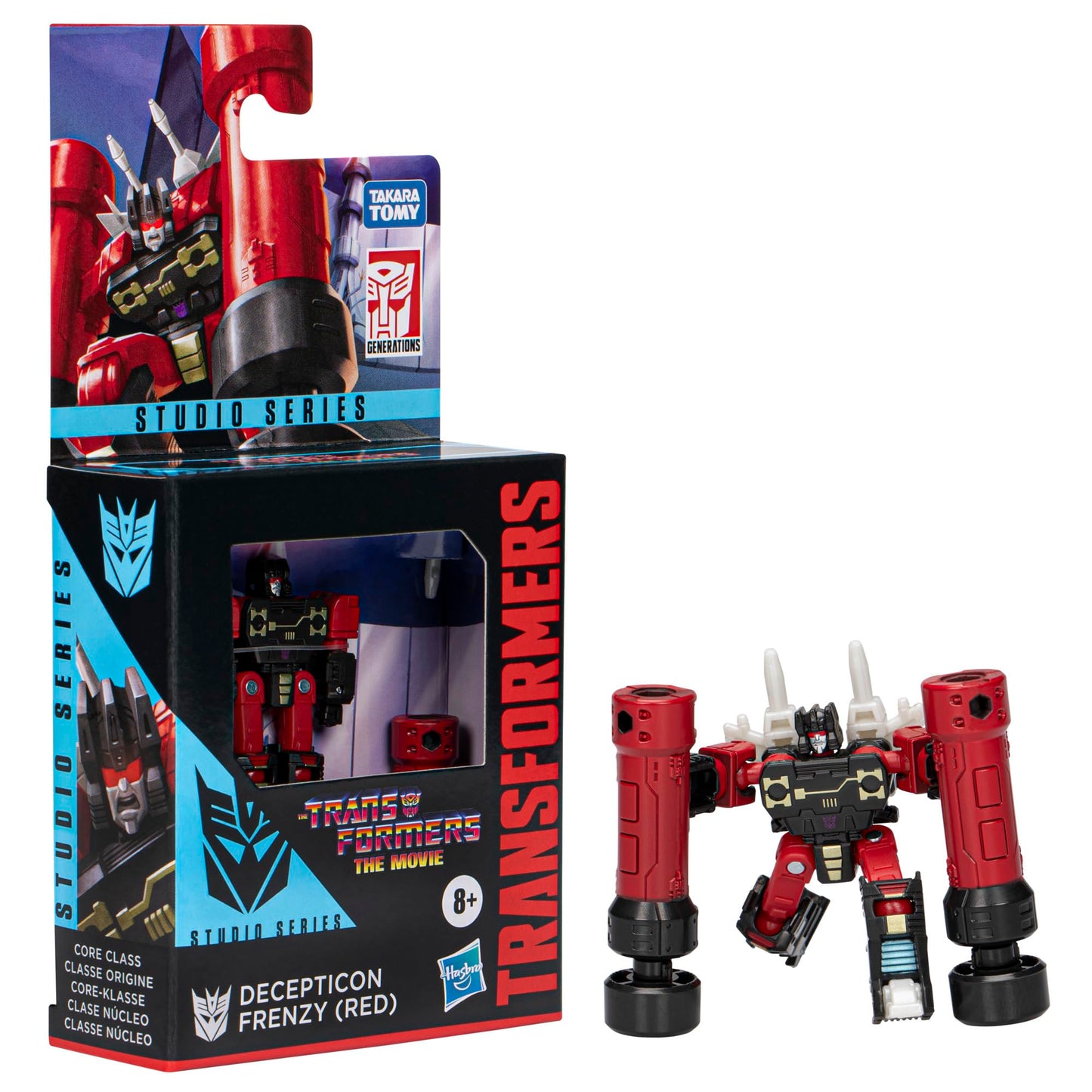 Transformers Studio Series Decepticon Frenzy (Red) 3.5-Inch Action Figure