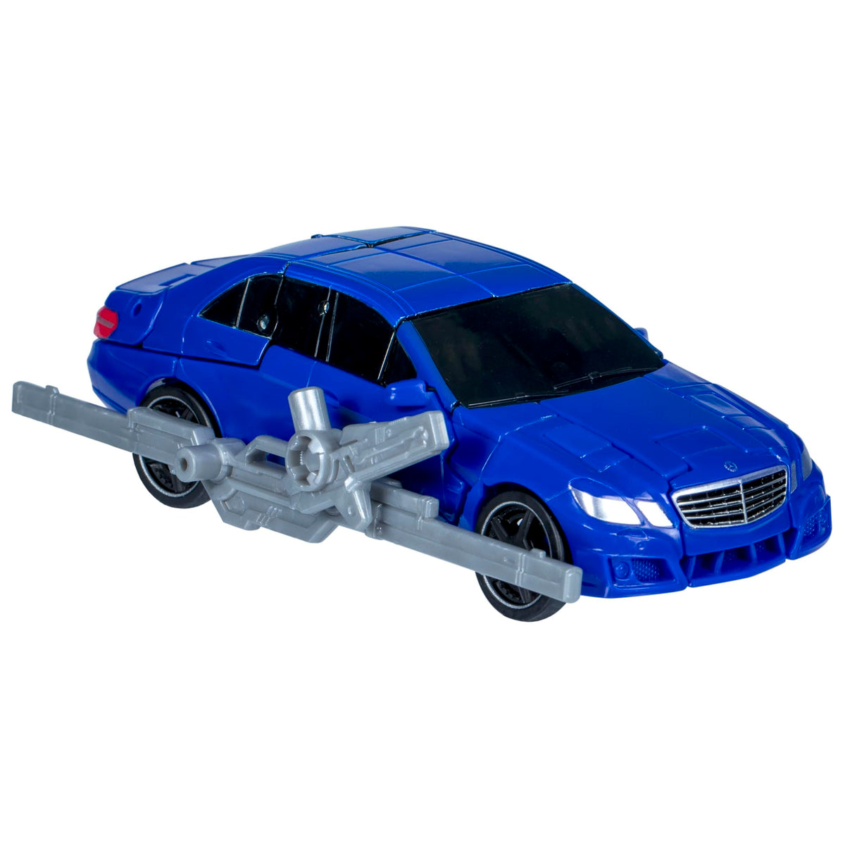 Transformers Studio Series Deluxe Wheeljack Que – 4.5-Inch Action Figure, 23-Step Robot to Mercedes-Benz E550 Car Conversion