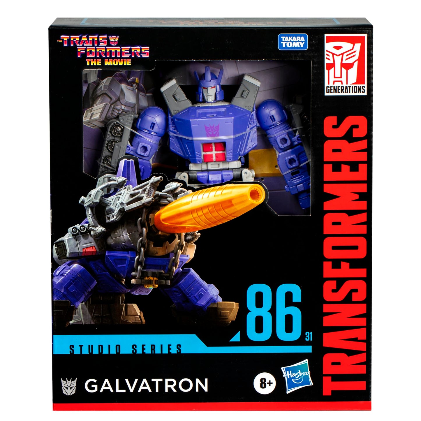 Transformers Studio Series Galvatron Leader Class 86-31 – 8.5-Inch Figure (Ages 8+)