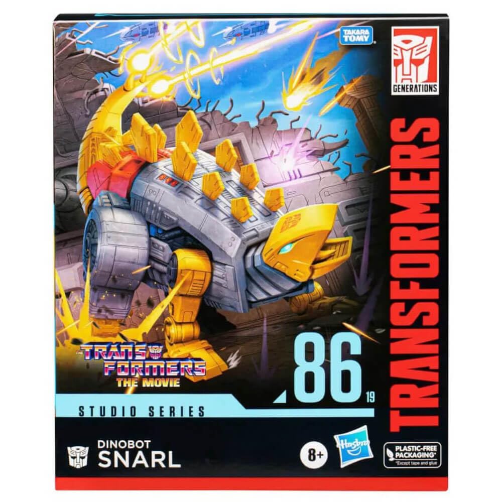 Transformers Studio Series Leader Class 86-19 Dinobot Snarl Toy – 8.5-Inch Action Figure