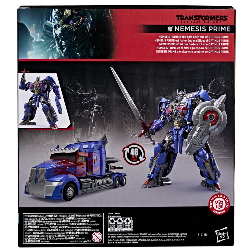 Transformers Studio Series Nemesis Prime — 8.5-Inch Leader Class Figure