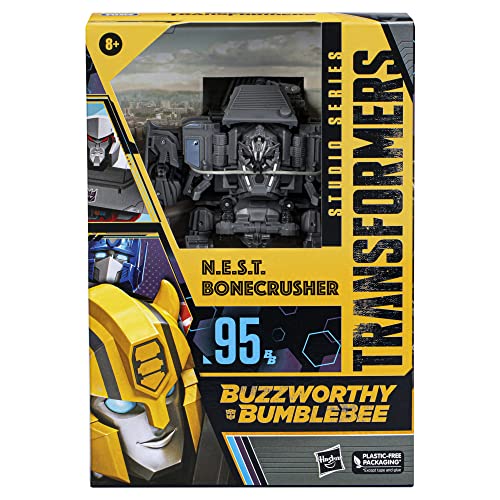 Transformers Studio Series N.E.S.T. Bonecrusher Action Figure – Target Exclusive with Buzzworthy Packaging