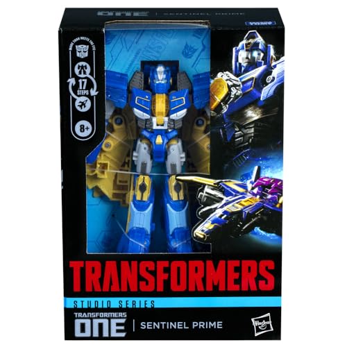 Transformers Studio Series Voyager Class Sentinel Prime 6.5-Inch Action Figure | Convert, Pose, Collect