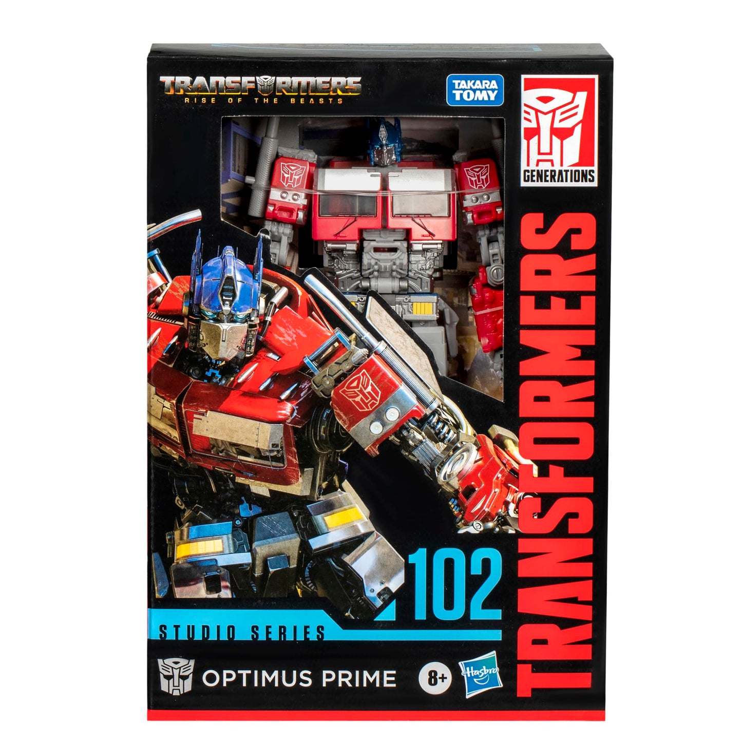 Transformers Studio Series Voyager Class Optimus Prime 6.5-Inch Figure – Rise of the Beasts