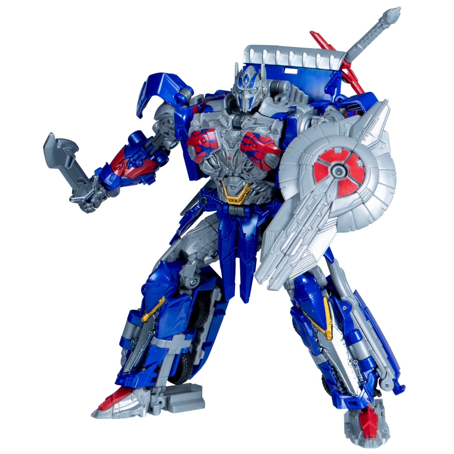 Transformers Studio Series Leader Class Optimus Prime – 8.5-Inch Figure, 44-Step Vehicle Conversion