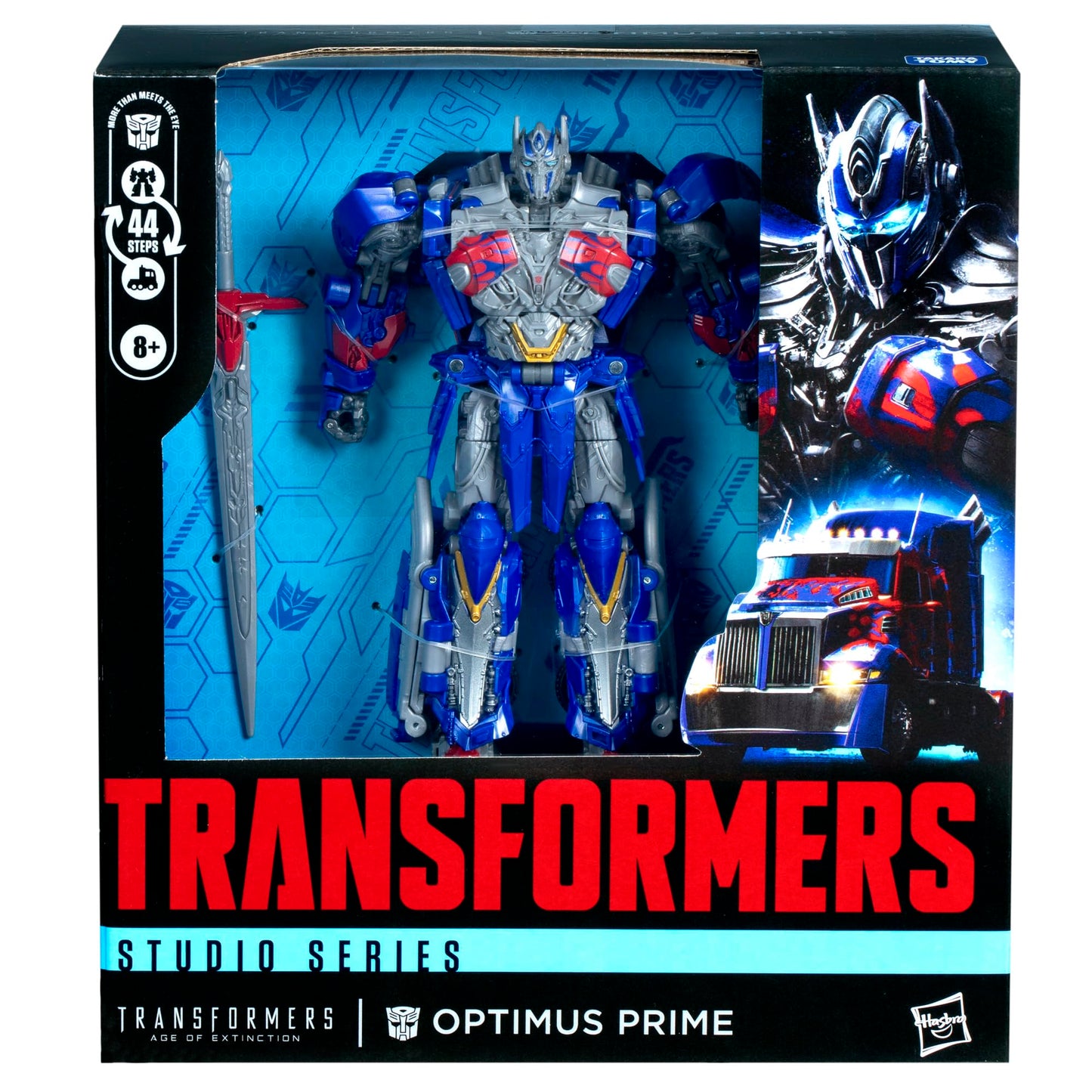 Transformers Studio Series Leader Class Optimus Prime – 8.5-Inch Figure, 44-Step Vehicle Conversion