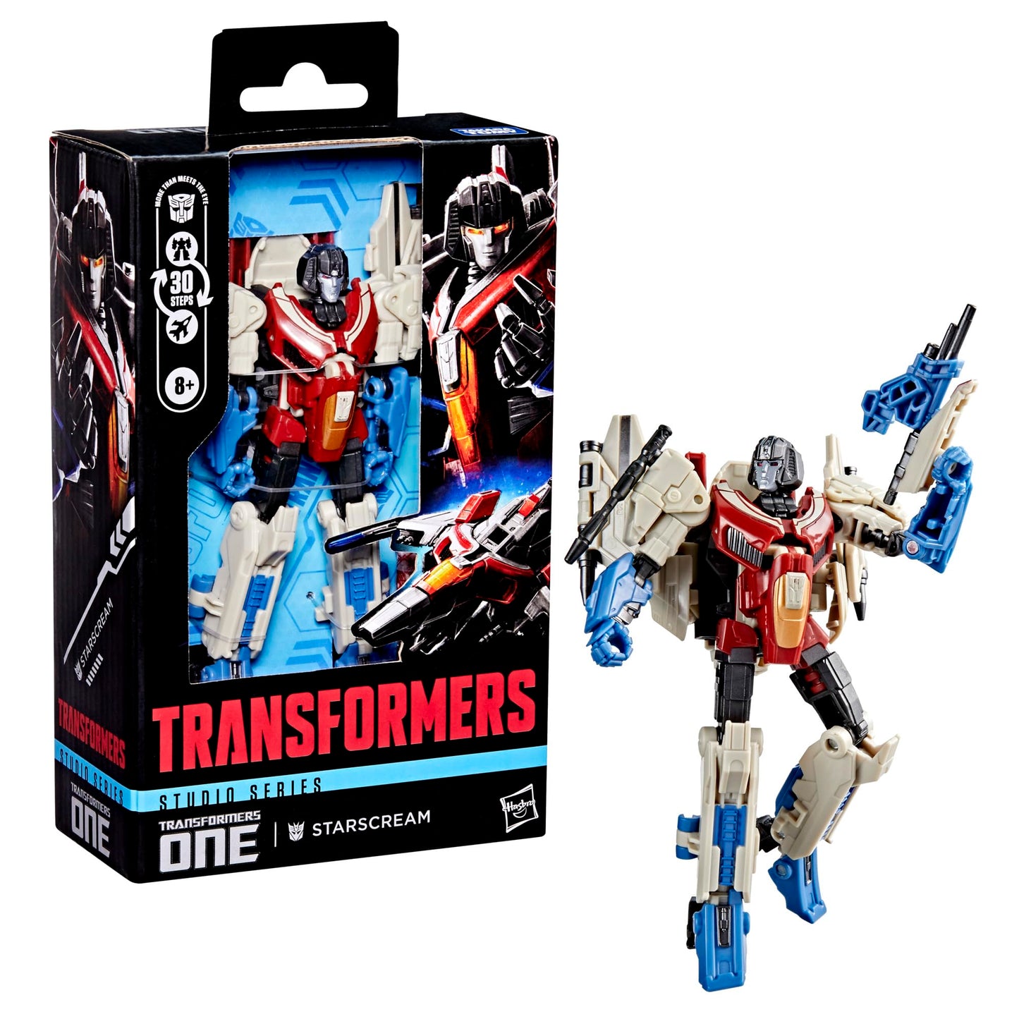 Transformers Studio Series Deluxe Starscream Figure – 4.5-Inch Collectible Robot Toy
