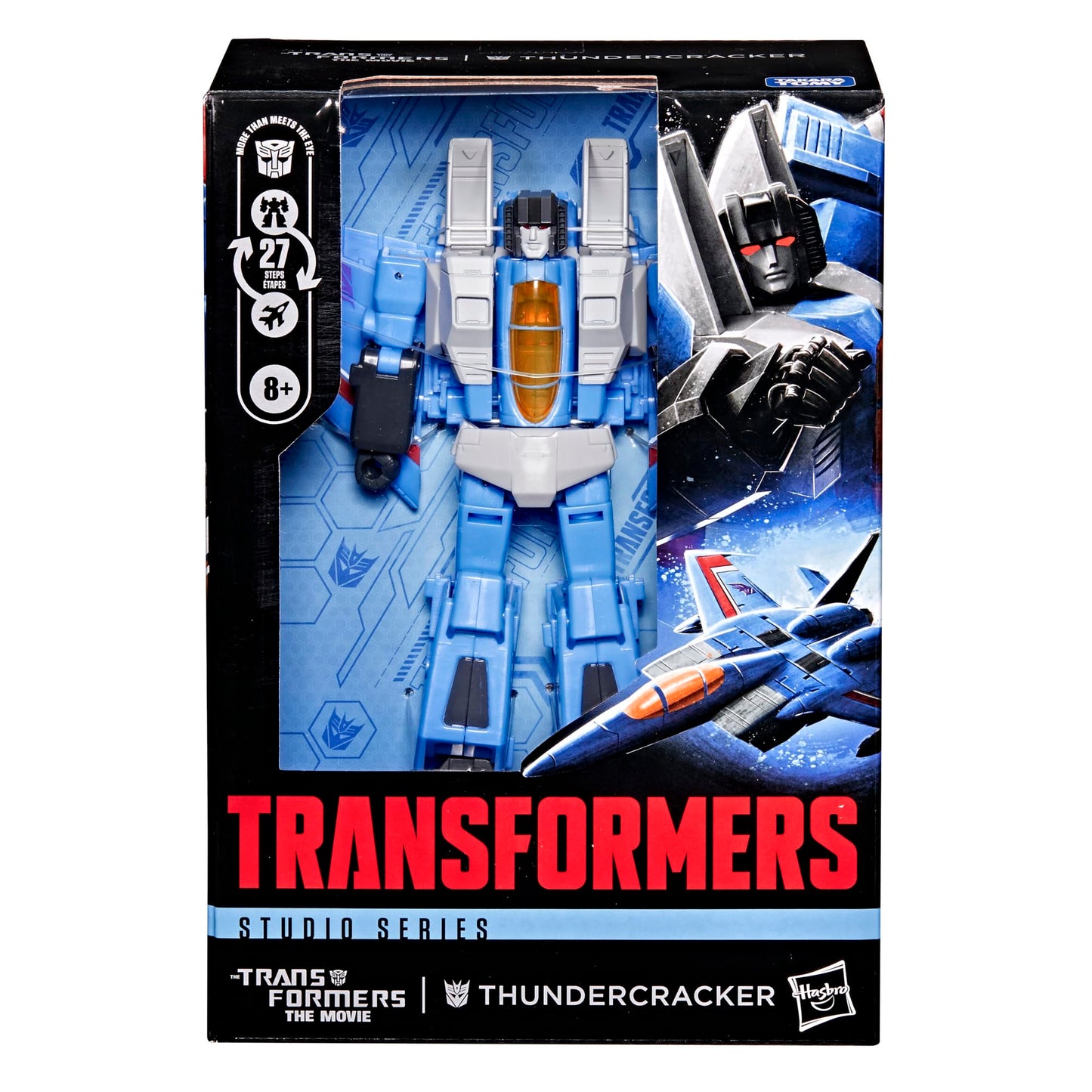 Transformers Studio Series Thundercracker Voyager Figure – 6.5-Inch, 27-Step Convert