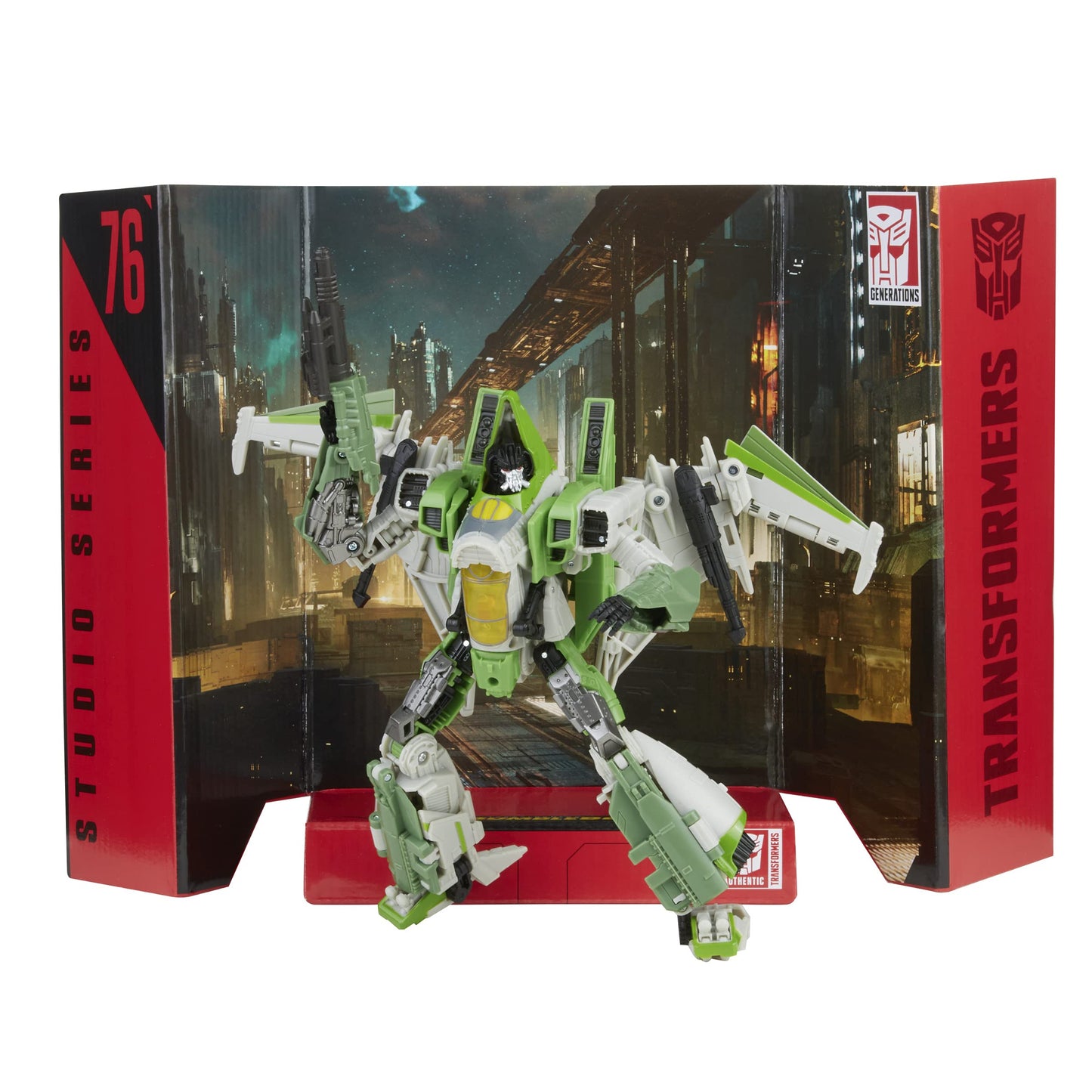 Transformers Studio Series 76 Voyager Thrust Action Figure – 6.5-Inch Bumblebee-Inspired Robot to Tetrajet