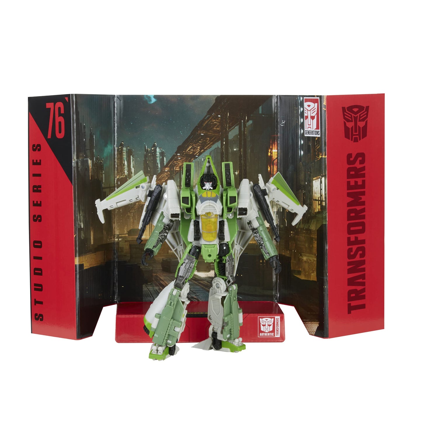 Transformers Studio Series 76 Voyager Thrust Action Figure – 6.5-Inch Bumblebee-Inspired Robot to Tetrajet