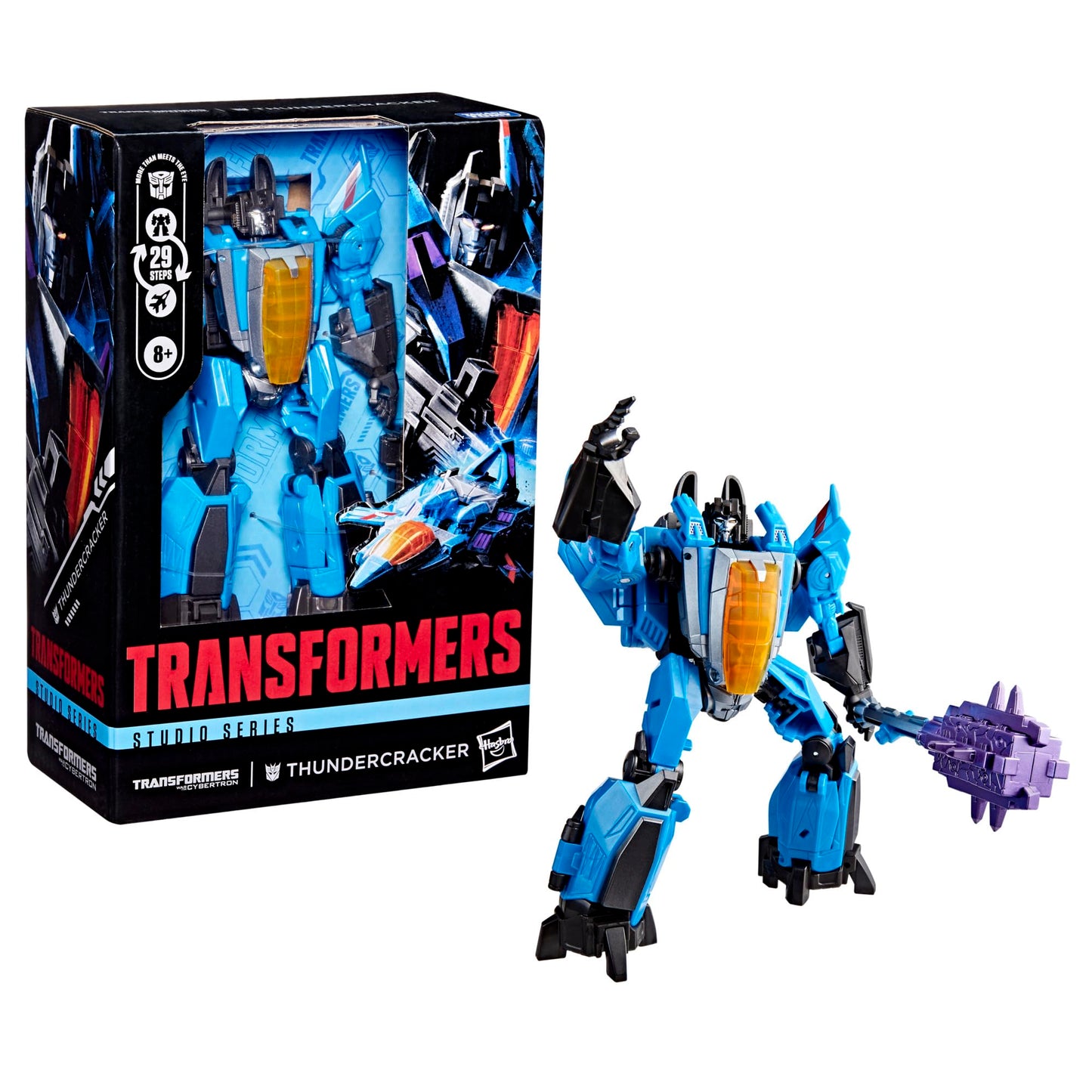 Transformers Studio Series Thundercracker 6.5-Inch Action Figure | War for Cybertron