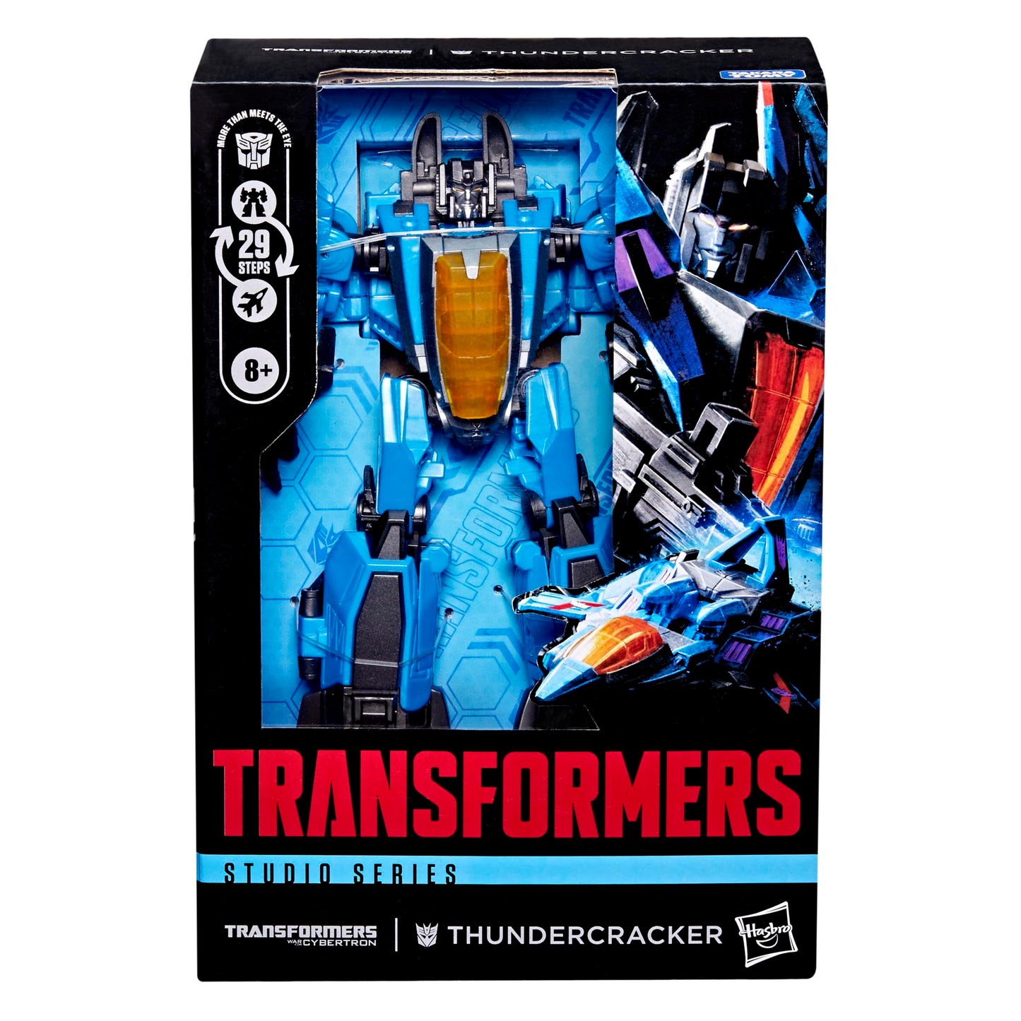 Transformers Studio Series Thundercracker 6.5-Inch Action Figure | War for Cybertron