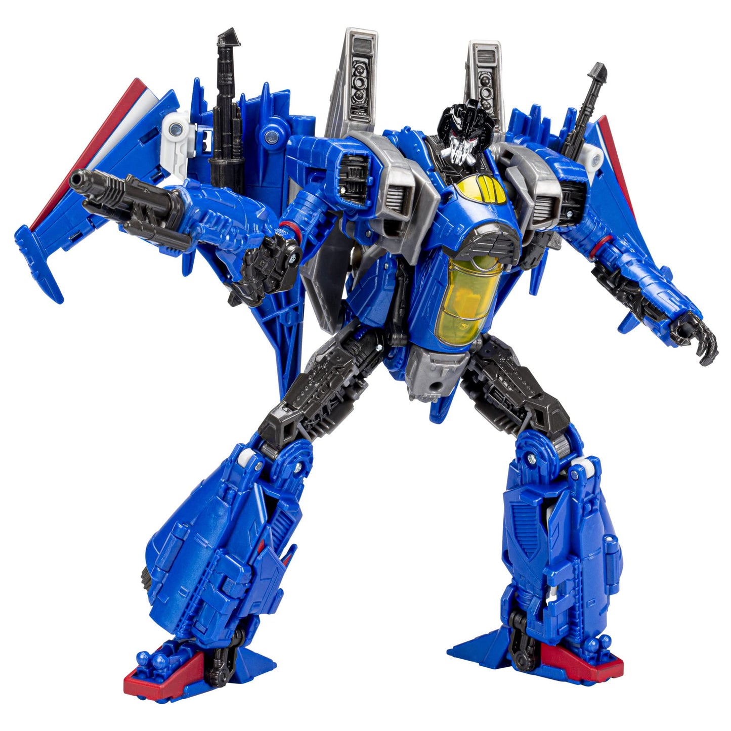 Transformers Studio Series 89 Thundercracker Voyager Figure – 6.5-Inch, Robot to Jet