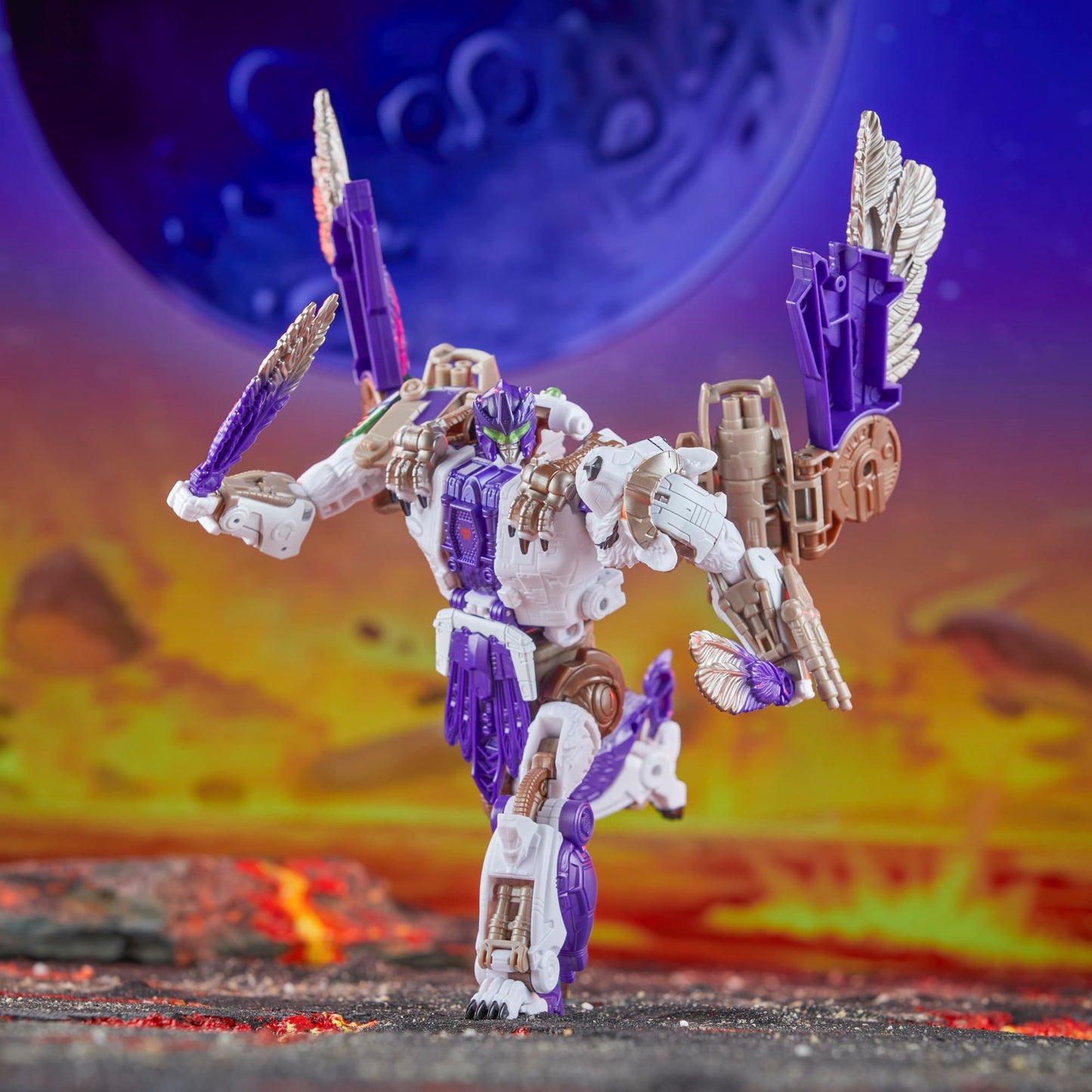 Transformers Legacy United Tigerhawk Leader Class Figure — 7.5-Inch Beast Wars, 43-Step Conversion