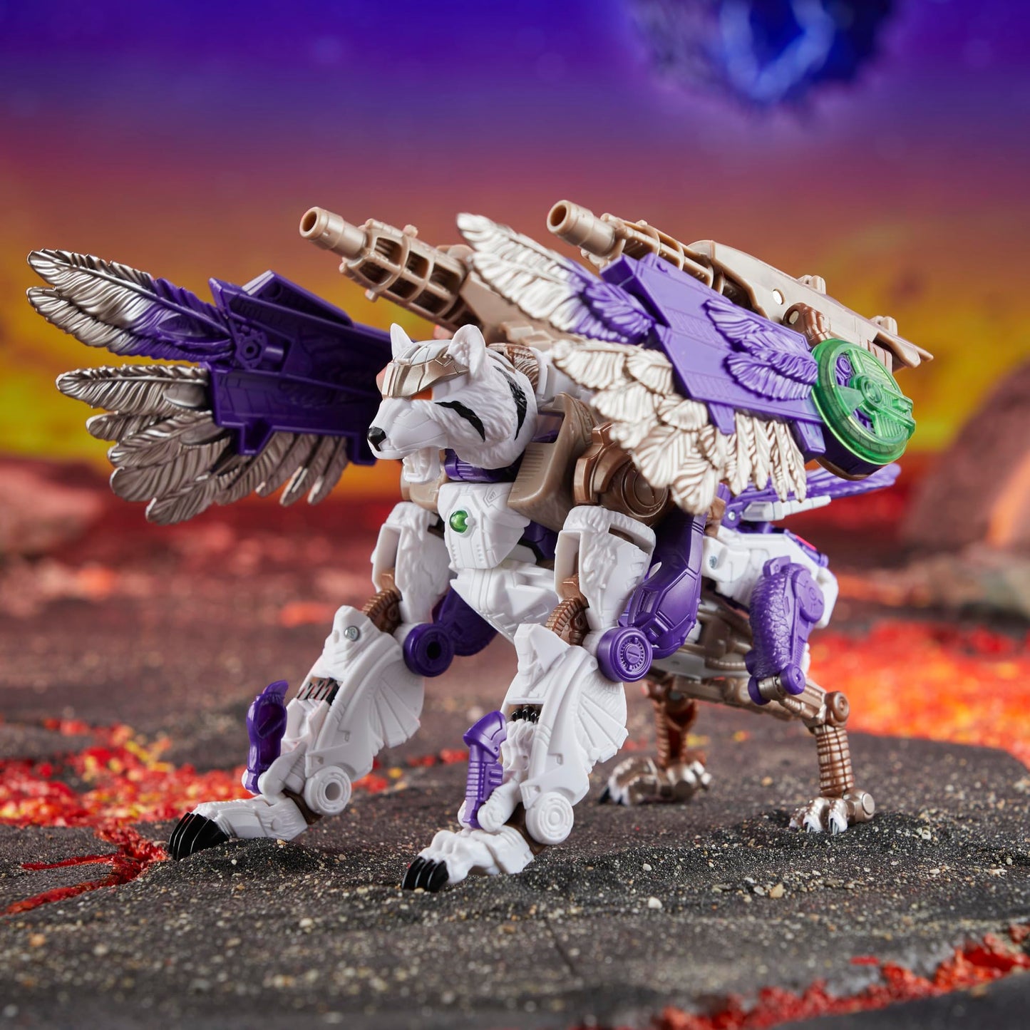 Transformers Legacy United Tigerhawk Leader Class Figure — 7.5-Inch Beast Wars, 43-Step Conversion