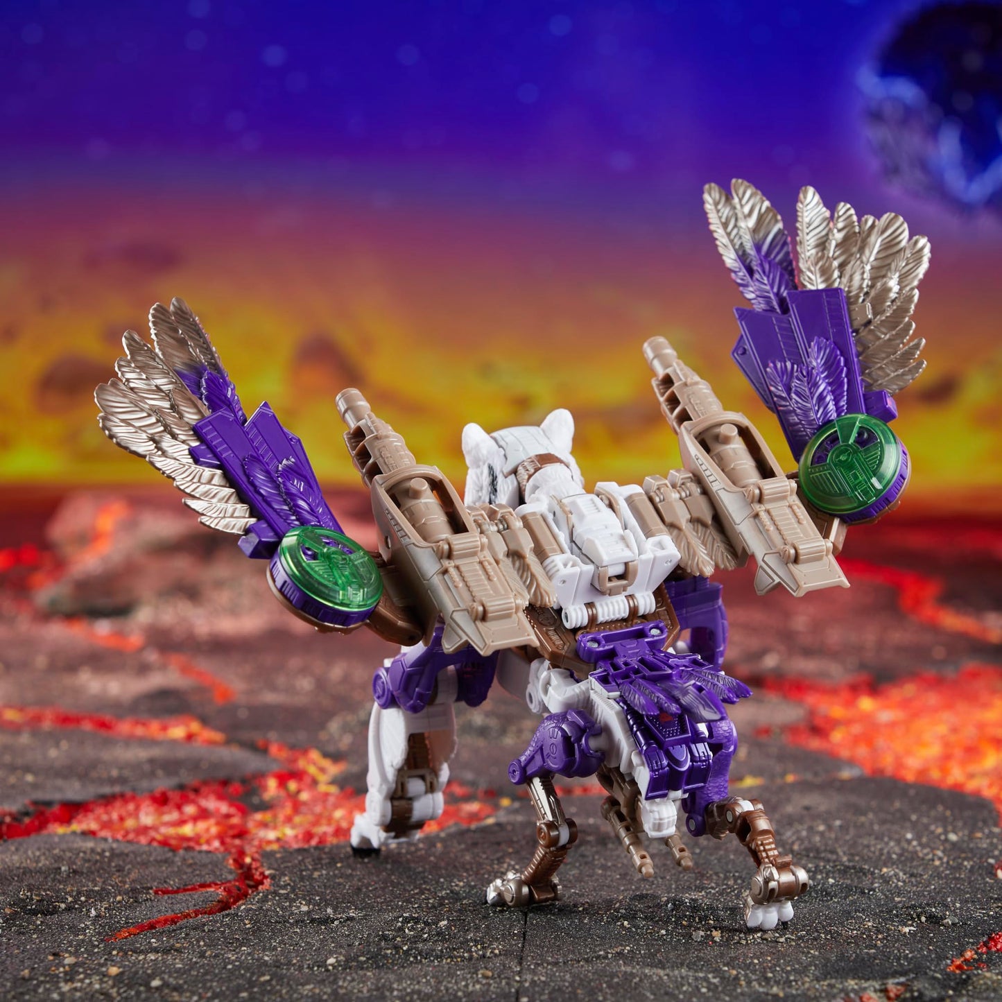 Transformers Legacy United Tigerhawk Leader Class Figure — 7.5-Inch Beast Wars, 43-Step Conversion