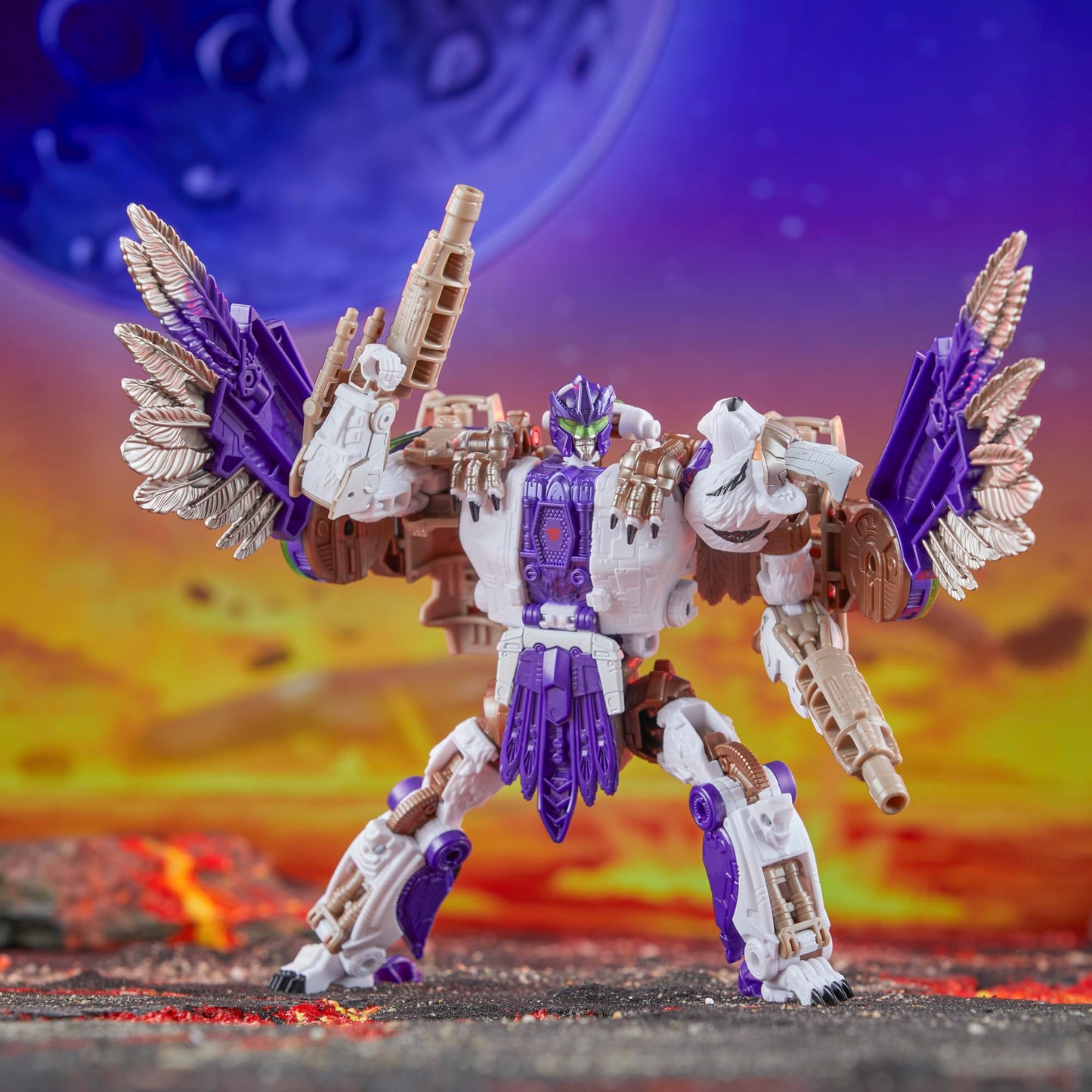 Transformers Legacy United Tigerhawk Leader Class Figure — 7.5-Inch Beast Wars, 43-Step Conversion
