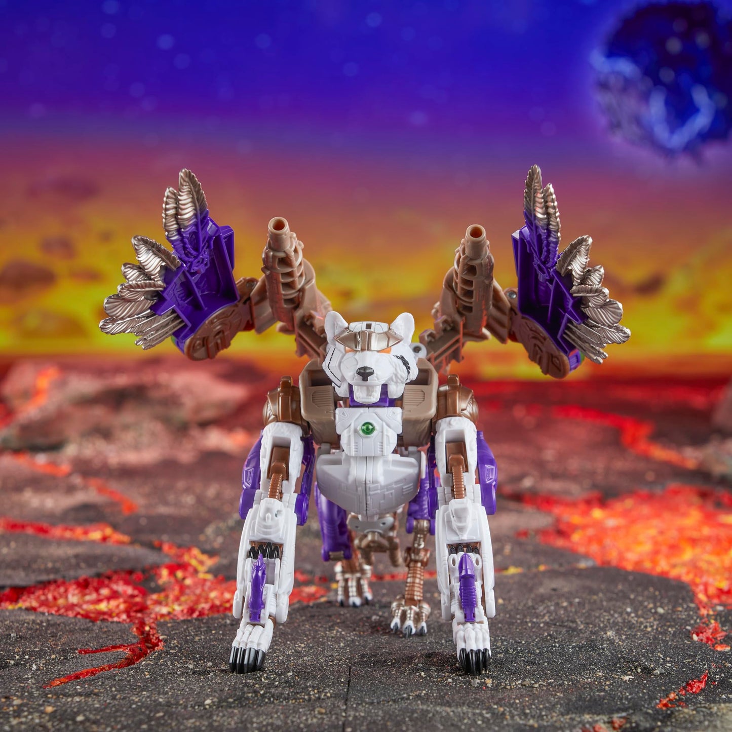 Transformers Legacy United Tigerhawk Leader Class Figure — 7.5-Inch Beast Wars, 43-Step Conversion
