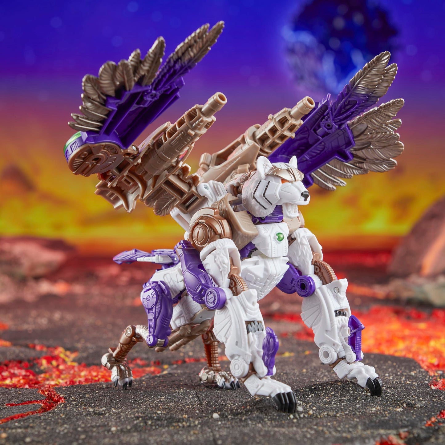 Transformers Legacy United Tigerhawk Leader Class Figure — 7.5-Inch Beast Wars, 43-Step Conversion