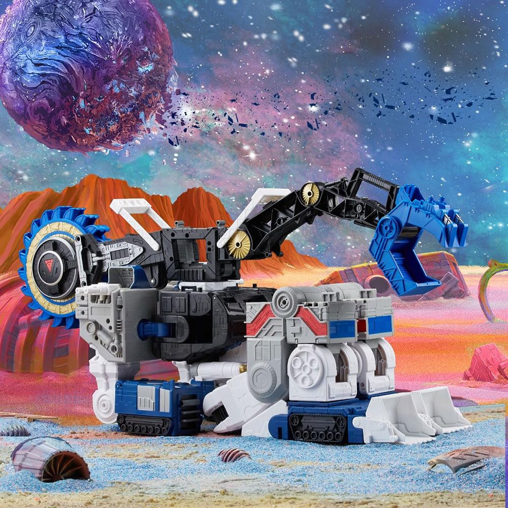 Transformers Legacy Series Titan Cybertron Metroplex 22-Inch Action Figure | Ages 15+