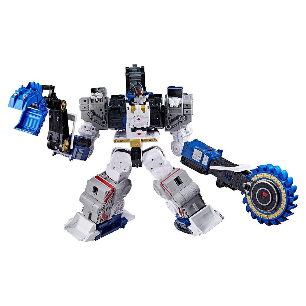 Transformers Legacy Series Titan Cybertron Metroplex 22-Inch Action Figure | Ages 15+