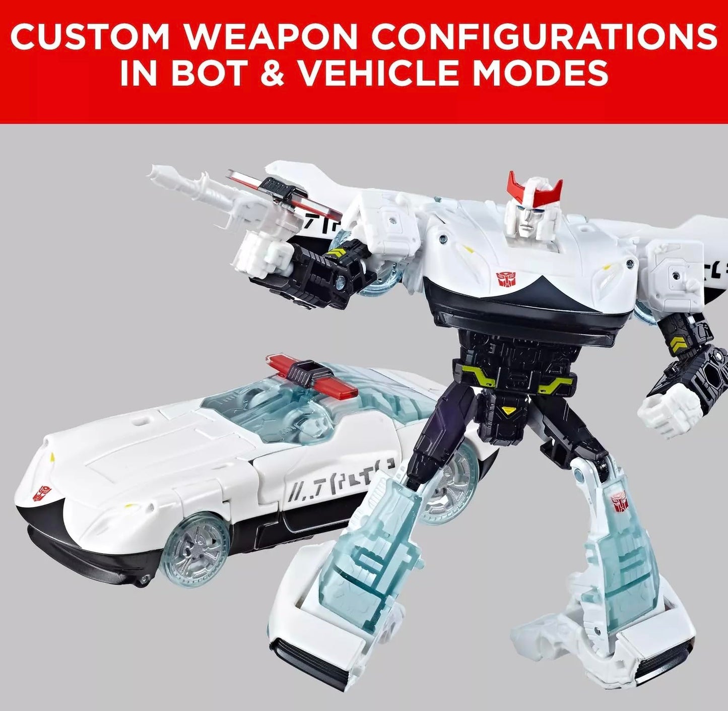 Transformers TRA GEN WFC Deluxe Prowl – 2-Mode Robot & Vehicle Action Figure
