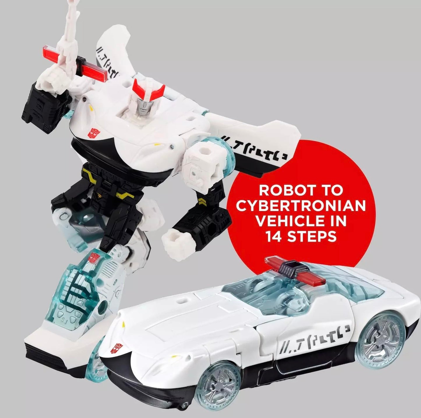 Transformers TRA GEN WFC Deluxe Prowl – 2-Mode Robot & Vehicle Action Figure