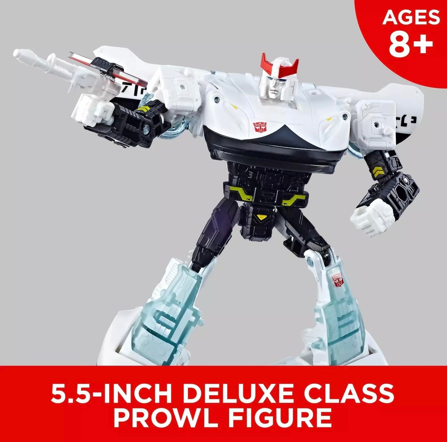 Transformers TRA GEN WFC Deluxe Prowl – 2-Mode Robot & Vehicle Action Figure