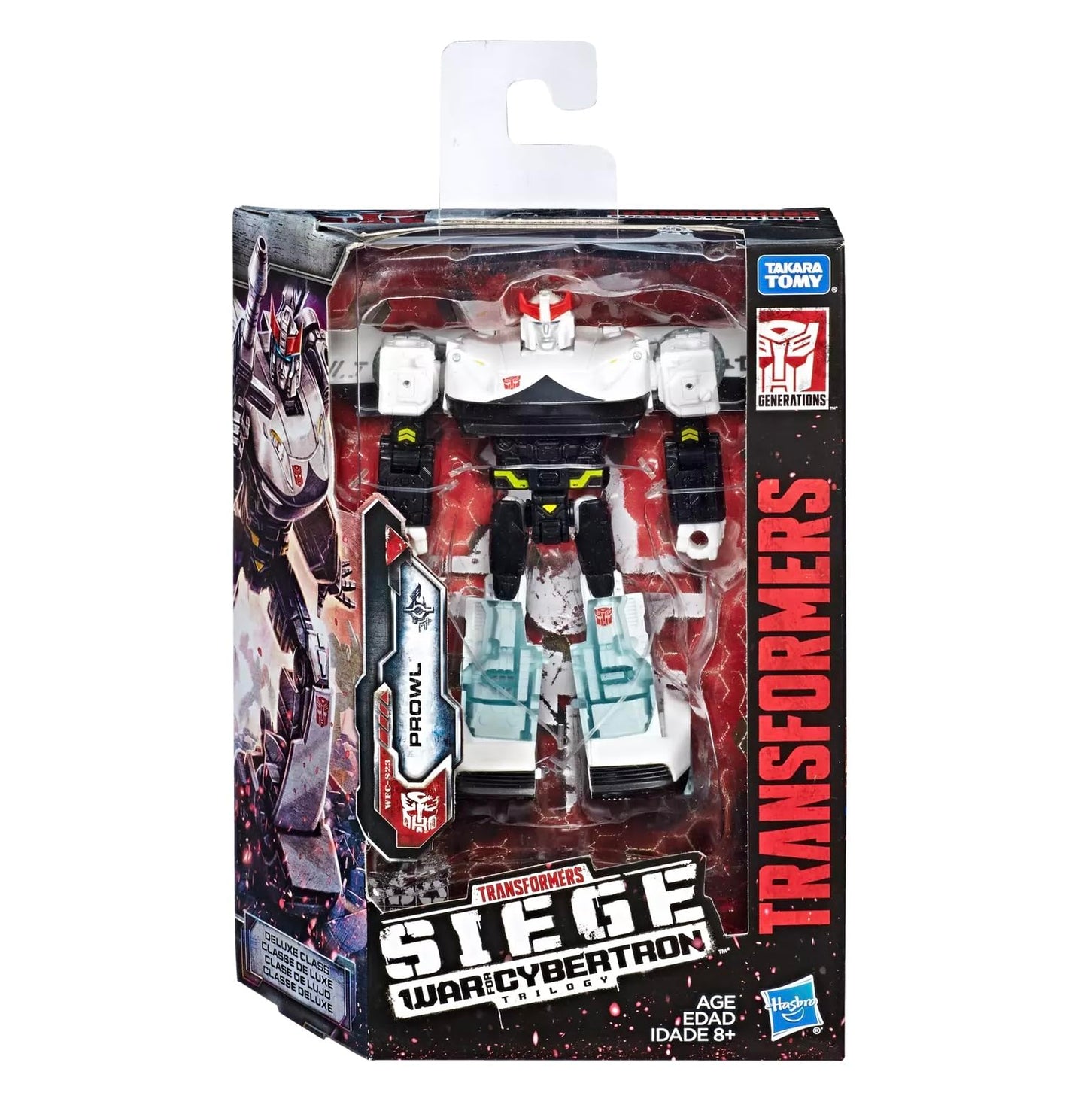 Transformers TRA GEN WFC Deluxe Prowl – 2-Mode Robot & Vehicle Action Figure