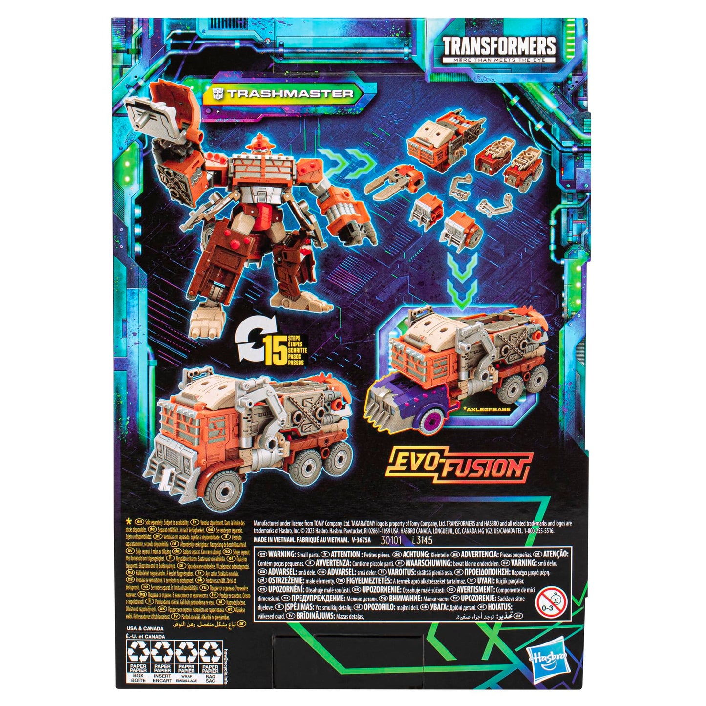Transformers Legacy Evolution Trashmaster Voyager 7-Inch Action Figure