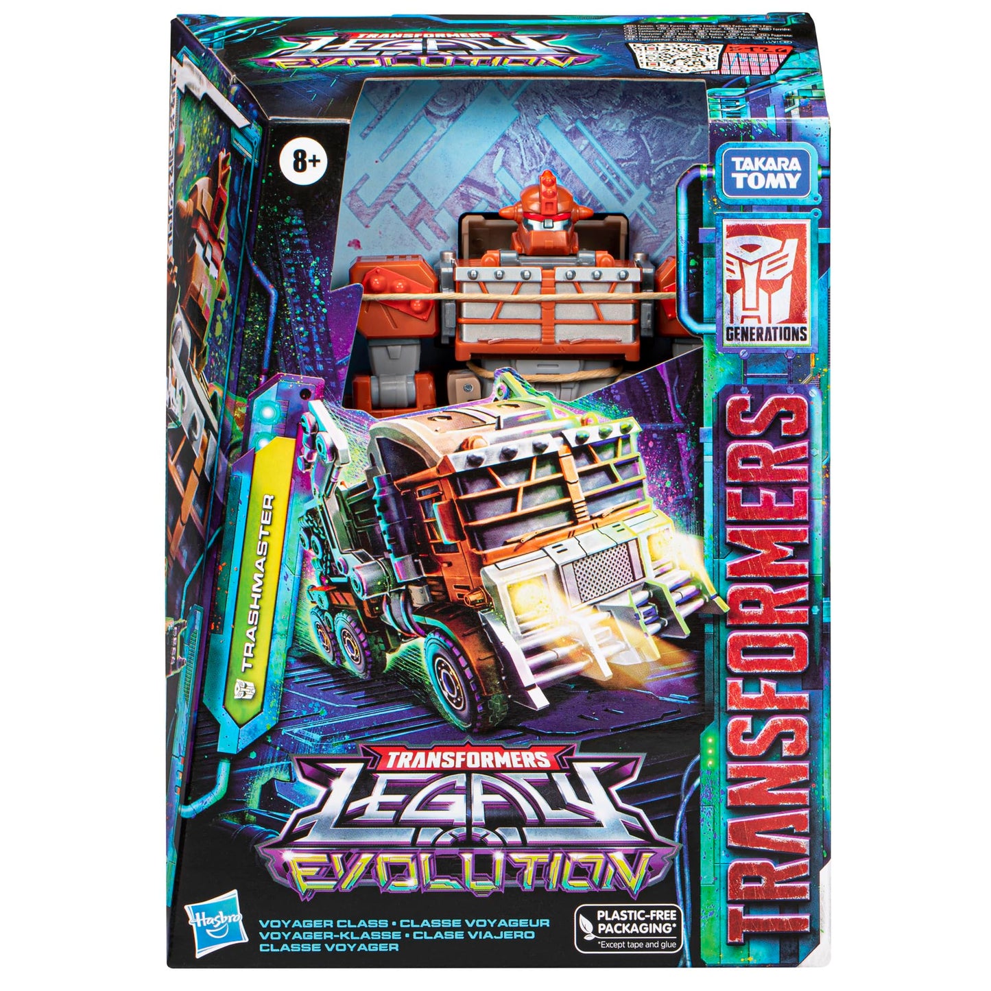 Transformers Legacy Evolution Trashmaster Voyager 7-Inch Action Figure