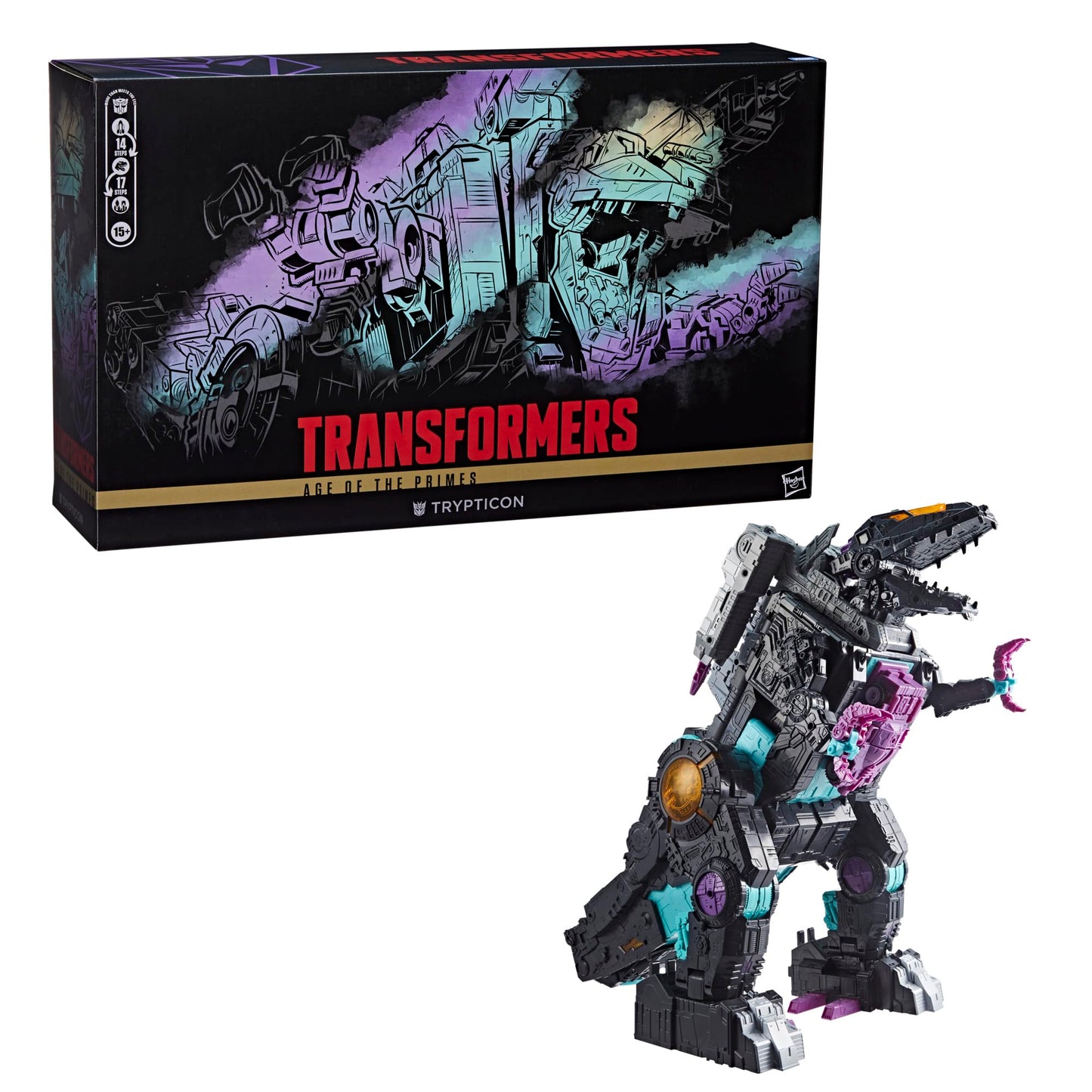 Transformers Generations Selects Age of the Primes Trypticon — 18-Inch G1 Triple-Change Figure