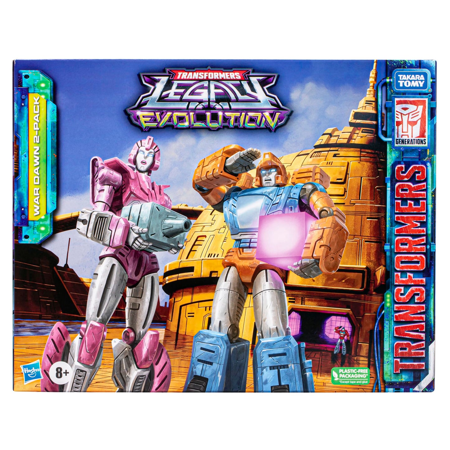 Transformers War Dawn 2-Pack Deluxe Cybertronian Erial & Dion | Legacy Evolution Toys